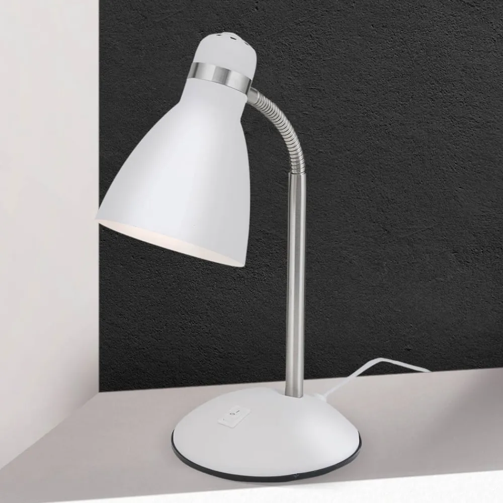 ORION Arbejdsrum/Kontor|Bordlamper > School skrivebordslampe, hvid