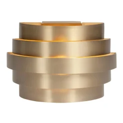 HighLight Væglamper > Scudo væglampe, messing, bredde 20 cm, aluminium, G9