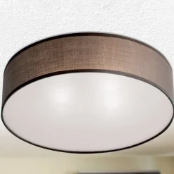 ORION Loftlamper > Seda stof-loftlampe, brun