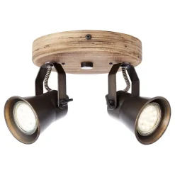 Brilliant Loftlamper|Spotlights > Seed loftspot, 2 lyskilder, sort