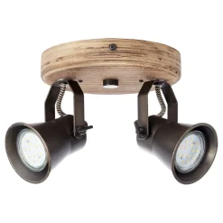 Brilliant Loftlamper|Spotlights > Seed loftspot, 2 lyskilder, sort