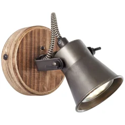 Brilliant Loftlamper > Seed vægspot, sort