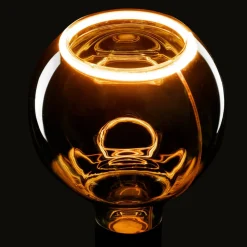 SEGULA Dæmpbar Led-Pære|Filament Pære > floating globe G125 E27 6 W grå glas åben
