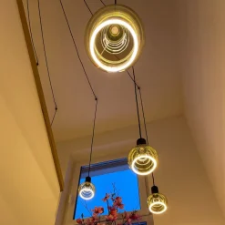 SEGULA Dæmpbar Led-Pære|Filament Pære > floating globe G125 E27 6 W grå glas åben