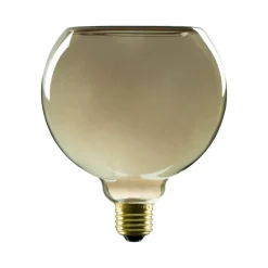 SEGULA Dæmpbar Led-Pære|Filament Pære > floating globe G150 E27 6 W grå glas åben