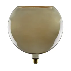 Dæmpbar Led-Pære|Filament Pære ^ SEGULA floating globe G300 E27 8 W grå glas åben