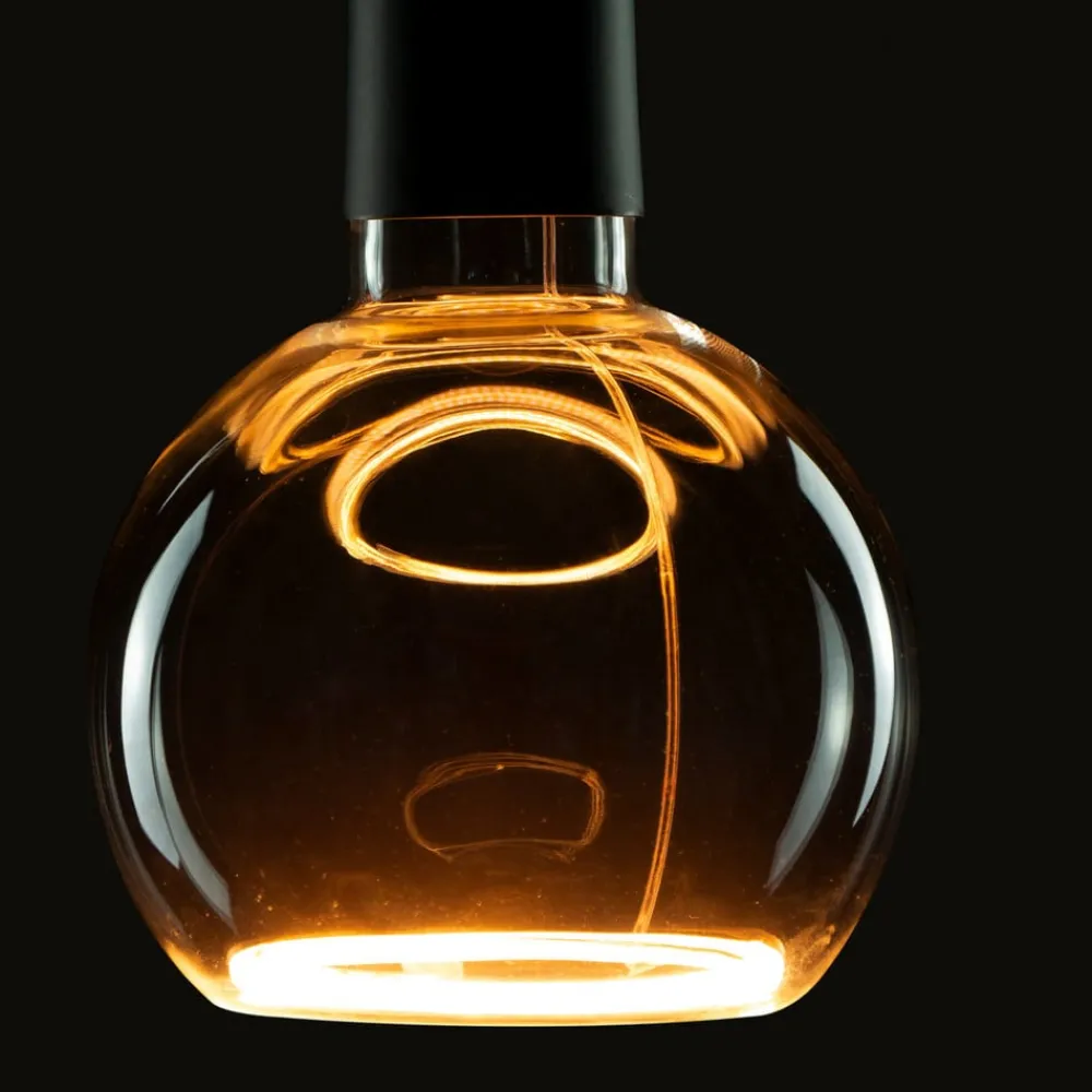 SEGULA Dæmpbar Led-Pære|Filament Pære > floating globe G125 E27 4 W guld lukket