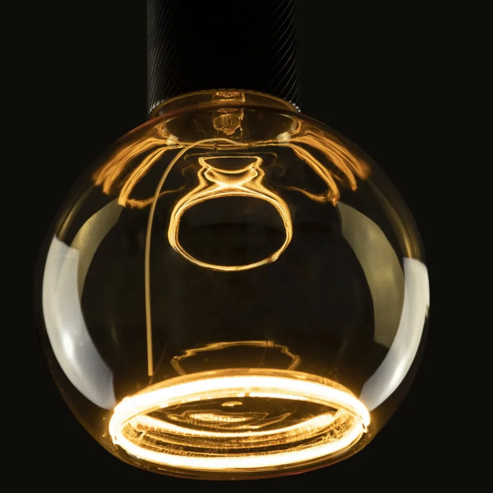 SEGULA Dæmpbar Led-Pære|Filament Pære > floating globe G125 E27 4 W guld lukket