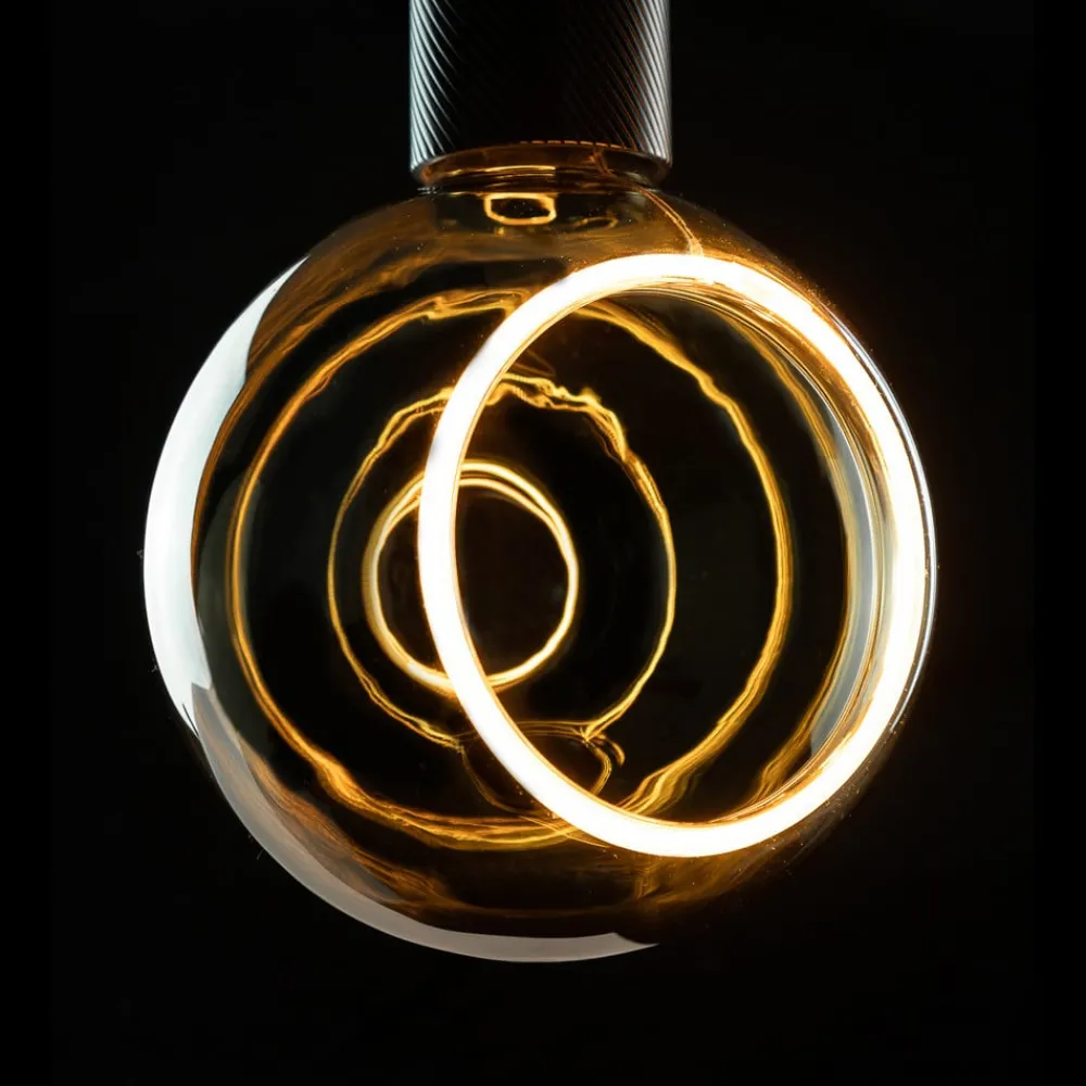 Dæmpbar Led-Pære ^ SEGULA Floating LED-globe G150 E27 6 W smokey 90°