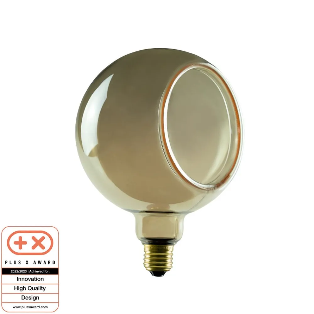 Dæmpbar Led-Pære ^ SEGULA Floating LED-globe G150 E27 6 W smokey 90°