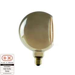 Dæmpbar Led-Pære ^ SEGULA Floating LED-globe G150 E27 6 W smokey 90°