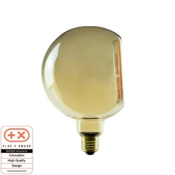 Dæmpbar Led-Pære ^ SEGULA Floating LED-globe G150 E27 4,5 W guld 90°