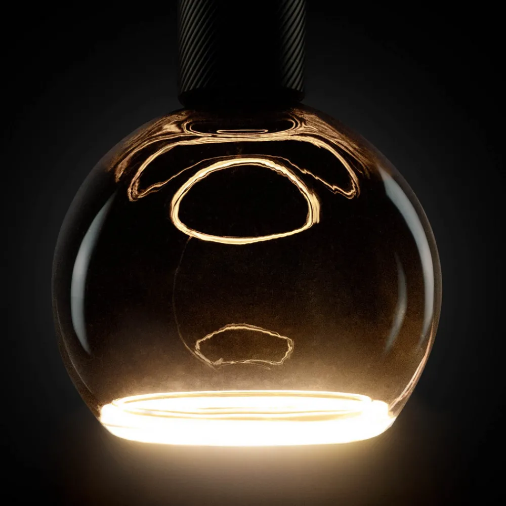 SEGULA Dæmpbar Led-Pære > globepære Svævende, E27 sort G150 4 W 922 dæmpbar