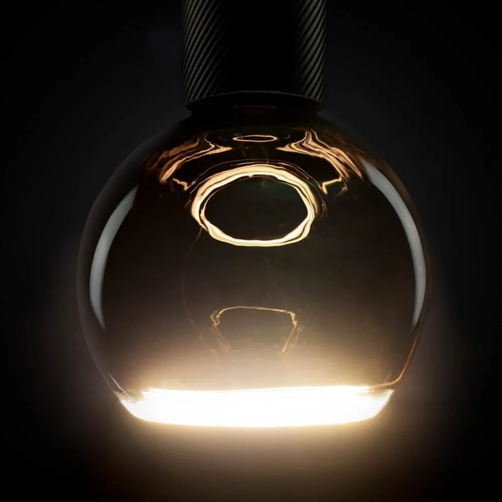 SEGULA Dæmpbar Led-Pære > globepære Svævende, E27 sort G125 4 W 922 dæmpbar