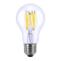 SEGULA Dæmpbar Led-Pære|Filament Pære > High Power LED-pære, E27, 8 W, klar
