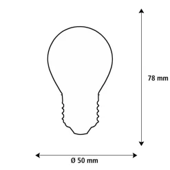 SEGULA Filament Pære > LED Elegant Line E27 3W Golfbold 2.200 K Filament dæmpbar
