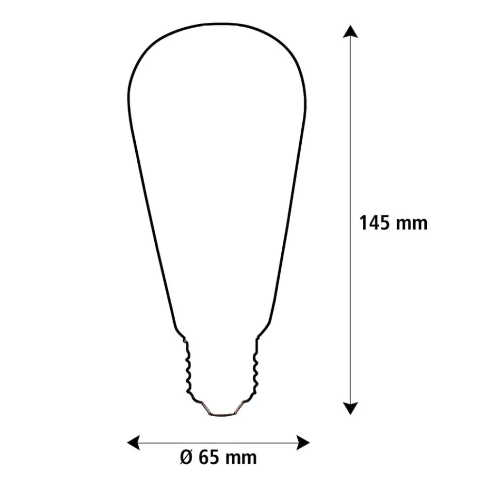 SEGULA Filament Pære > LED Elegant Line E27 5W Rustika 2.200 K Filament dæmpbar