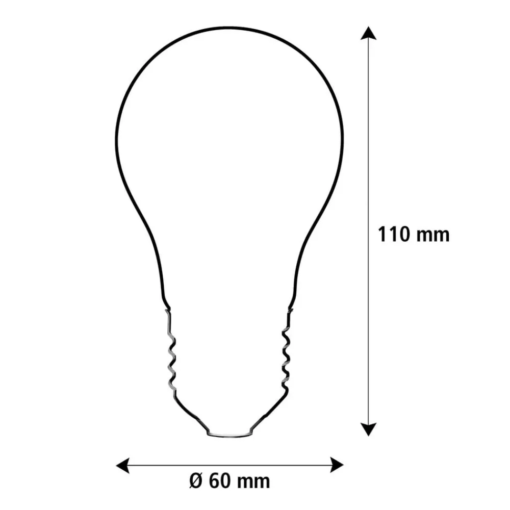 SEGULA Filament Pære > LED Elegant Line E27 5W traditionel glødepære 2.200 K glødetråd dæmpbar