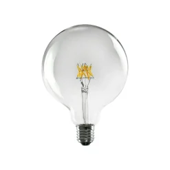 SEGULA Filament Pære > LED E27 6W Globe 24V DC klar glødetråd 927 dæmpbar