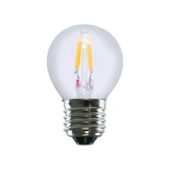 SEGULA Filament Pære > LED E27 3W golfbold 24V DC glødetråd klar 927 dæmpbar