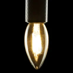 Filament Pære ^ SEGULA LED E14 3W stearinlys 24V DC glødetråd klar 927 dæmpbar