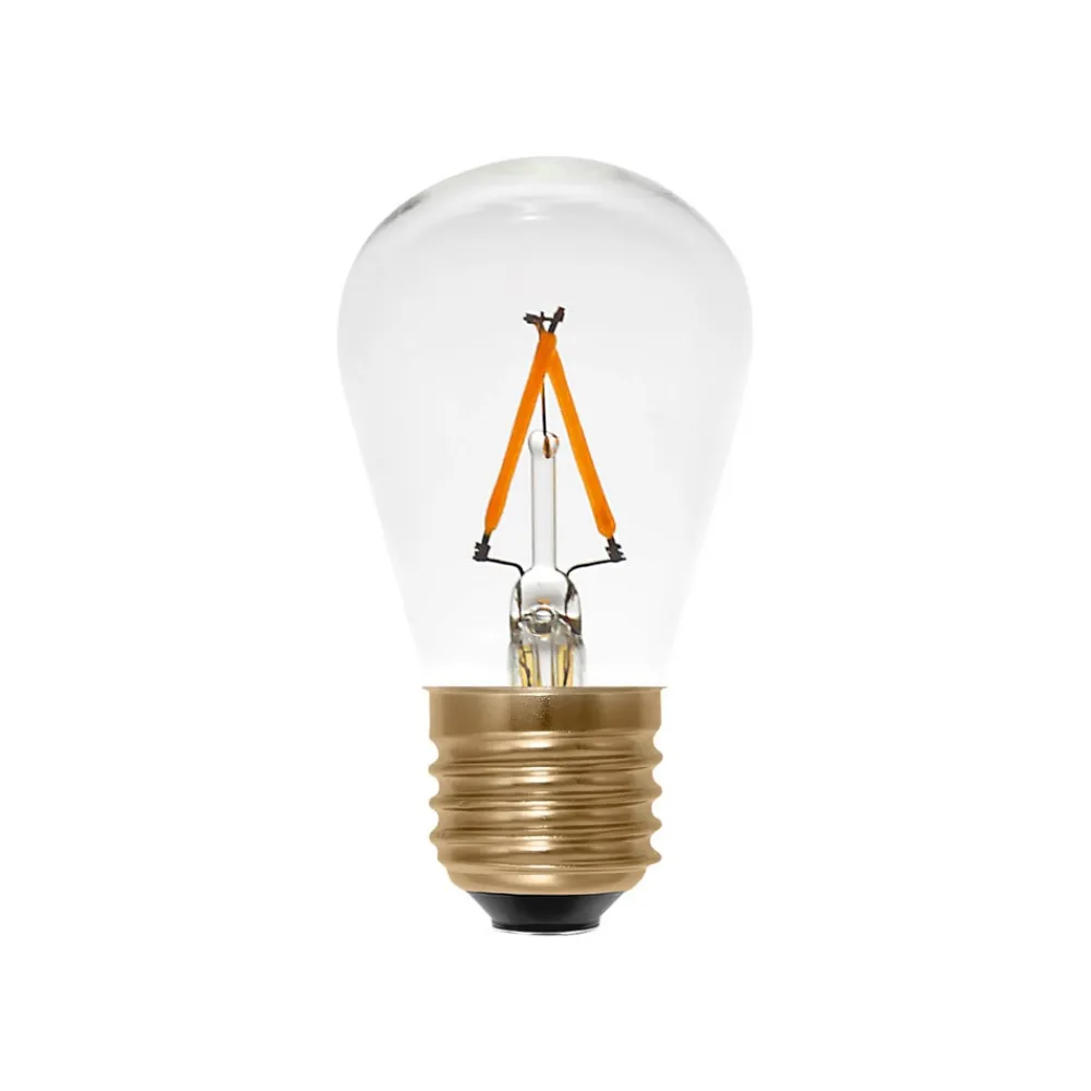 Filament Pære ^ SEGULA LED E27 1,5 W 24V DC klar glødetråd 922 dæmpbar