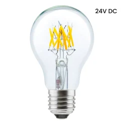SEGULA Dæmpbar Led-Pære|Filament Pære > LED-filamentpære 24V DC E27 6W 927 Filament ambient