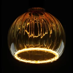 Dæmpbar Led-Pære ^ SEGULA LED-Floating G150 E27 4 W straight, guld