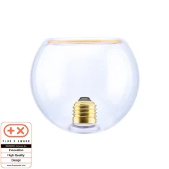 Dæmpbar Led-Pære|Led Pærer ^ SEGULA LED-Floating-globe 125 E27 4,5W klar inside