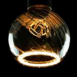 Dæmpbar Led-Pære|Led Pærer ^ SEGULA LED-floating-globe G125 E27 6 W twist røg