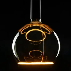 SEGULA Dæmpbar Led-Pære|Led Pærer > LED-floating-globepære G200 E27 6 W smoke