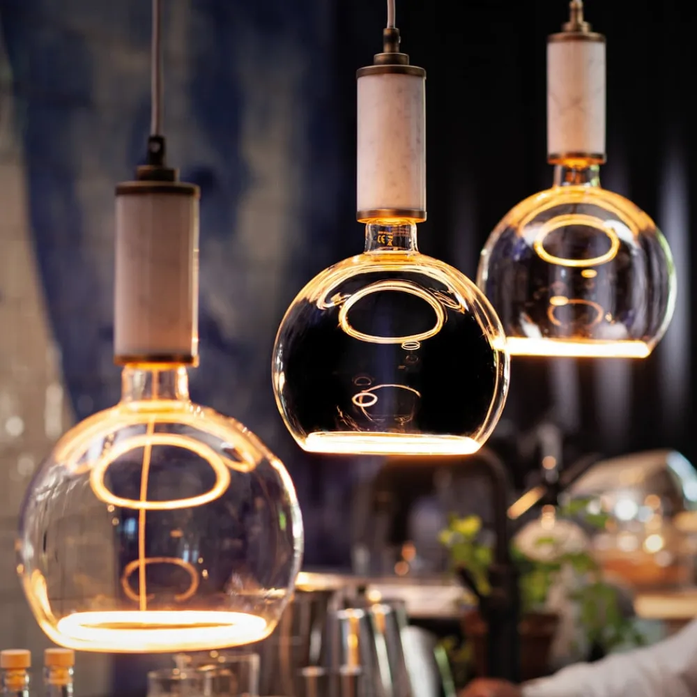 SEGULA Led Pærer > LED-floating-globepære G200 E27 5 W klar