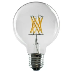 SEGULA Filament Pære > LED globe G80 E27 6,5W 2.700K dæmpbar klar