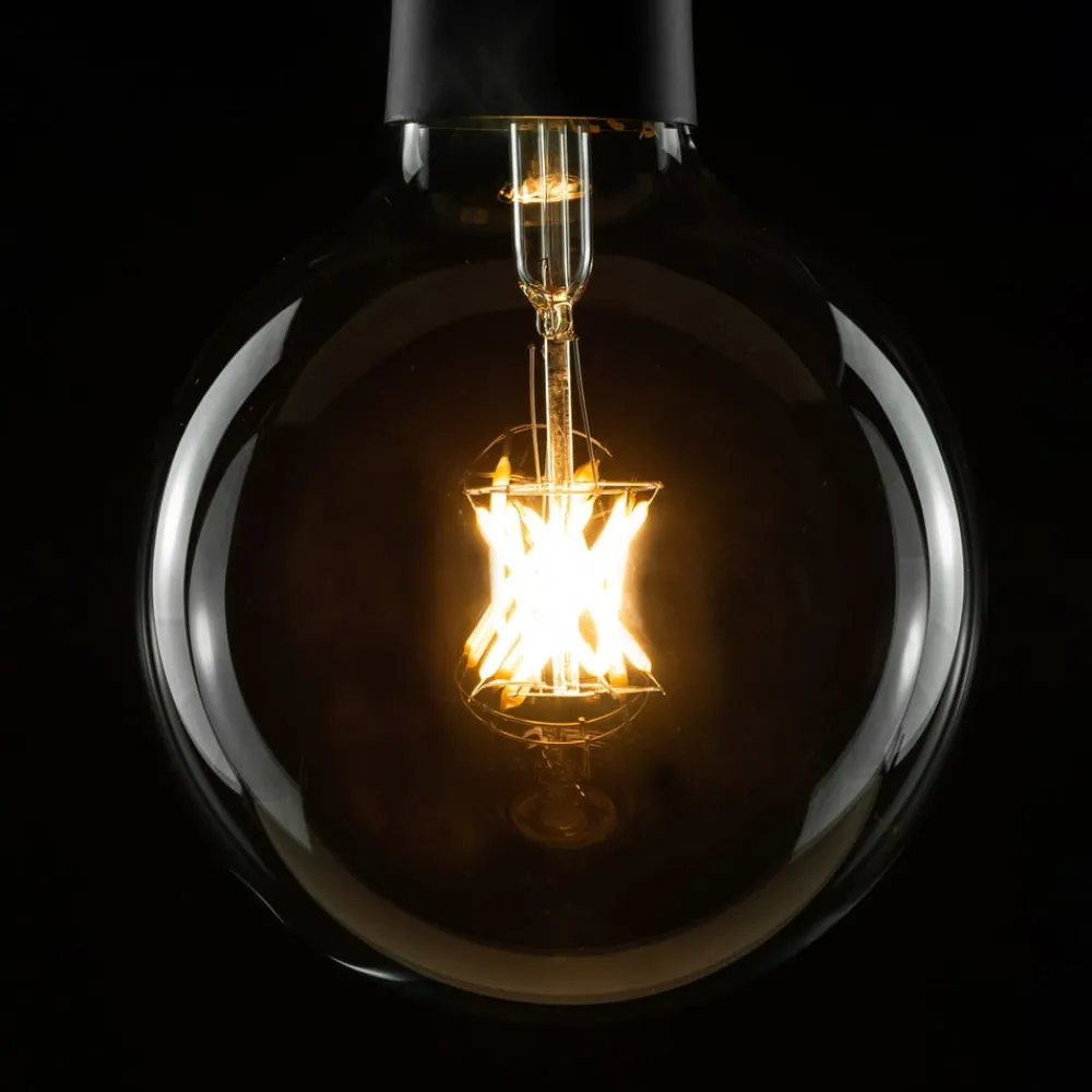 SEGULA Dæmpbar Led-Pære|Filament Pære > LED-globe G150 E27 6,5 W 2.700 K dæmpes mat