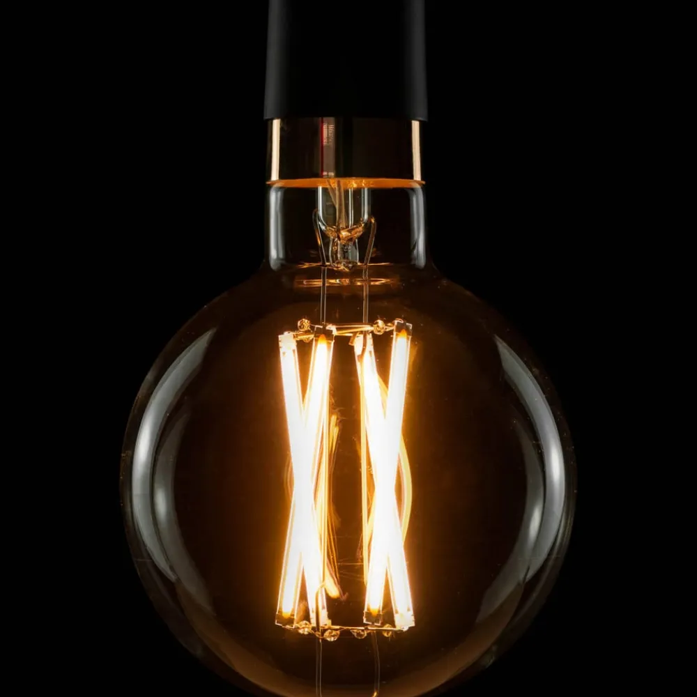 SEGULA Dæmpbar Led-Pære|Filament Pære > LED globepære E27 14 W klar glødetråd 922 dæmpbar 1400 lm