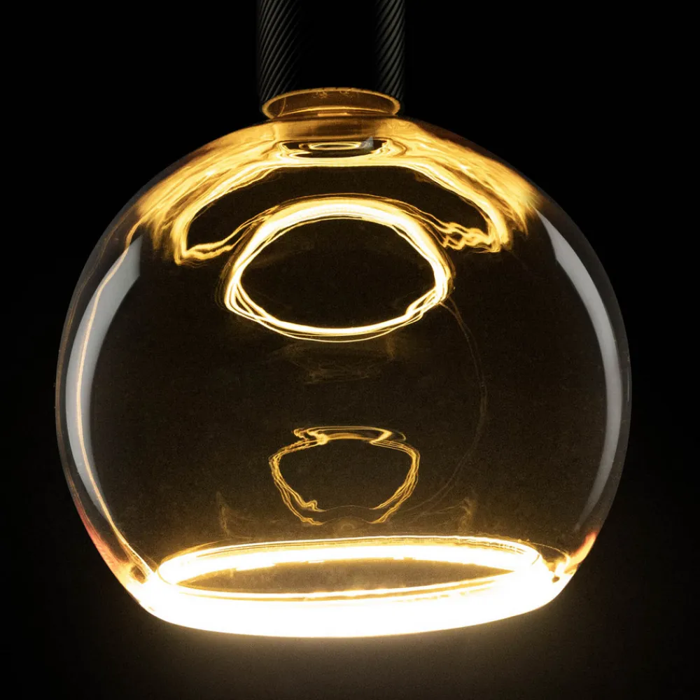 SEGULA Dæmpbar Led-Pære > LED globepære Svævende, E27, gul G200 6 W 922 dæmpbar