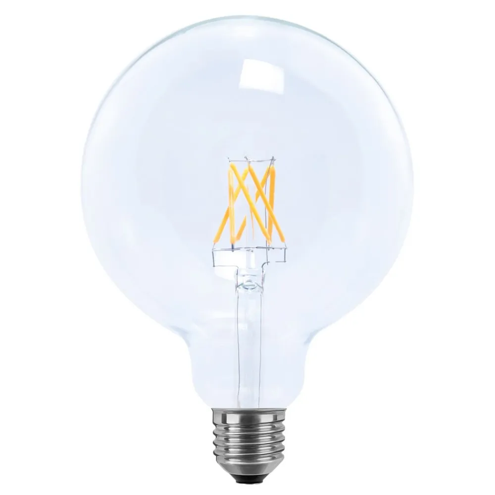 Dæmpbar Led-Pære|Filament Pære ^ SEGULA LED-globepære 24V DC E27 6W 927 Filament dæmpbar