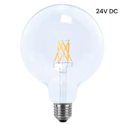 Dæmpbar Led-Pære|Filament Pære ^ SEGULA LED-globepære 24V DC E27 6W 927 Filament dæmpbar