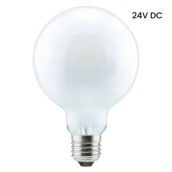 Dæmpbar Led-Pære ^ SEGULA LED-globepære 24V DC E27 3W 927 mat dæmpbar