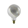 Dæmpbar Led-Pære|Filament Pære ^ SEGULA LED Illusion G125 E27 5W Diagonal klar/røget