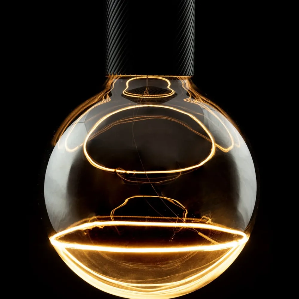 SEGULA Dæmpbar Led-Pære|Filament Pære > LED Illusion G125 E27 5W dim røg/klar