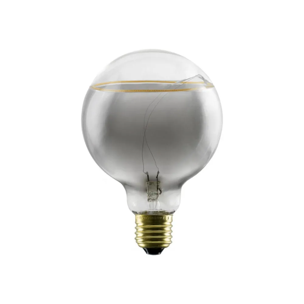 SEGULA Dæmpbar Led-Pære|Filament Pære > LED Illusion globe 95 E27 5W dim røg/klar