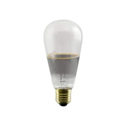 Dæmpbar Led-Pære|Filament Pære ^ SEGULA LED Illusion rustik E27 4W dim røg/klar