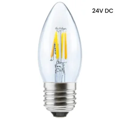 SEGULA Dæmpbar Led-Pære|Filament Pære > LED-kertepære E27 3 W 927 filament ambient