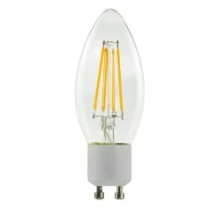 SEGULA Dæmpbar Led-Pære|Filament Pære > LED-kertepære GU10 3W filament dim 2.200 K