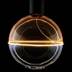 SEGULA Dæmpbar Led-Pære > LED-kugle Illusion, E27 G190 blå/gul 6W 1.900K dæmpbar