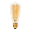 Dæmpbar Led-Pære|Filament Pære ^ SEGULA LED-pære E27 ST64 5W 2.200K guld/guld dæmpbar