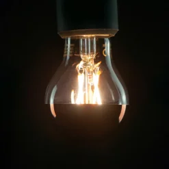 Dæmpbar Led-Pære|Filament Pære ^ SEGULA LED-pære E27 3,2W 927 hovedspejl kobber