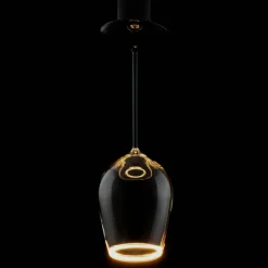 Dæmpbar Led-Pære|Led Pærer ^ SEGULA LED-pære flydende rødvin røgfarvet E27 5 W 922