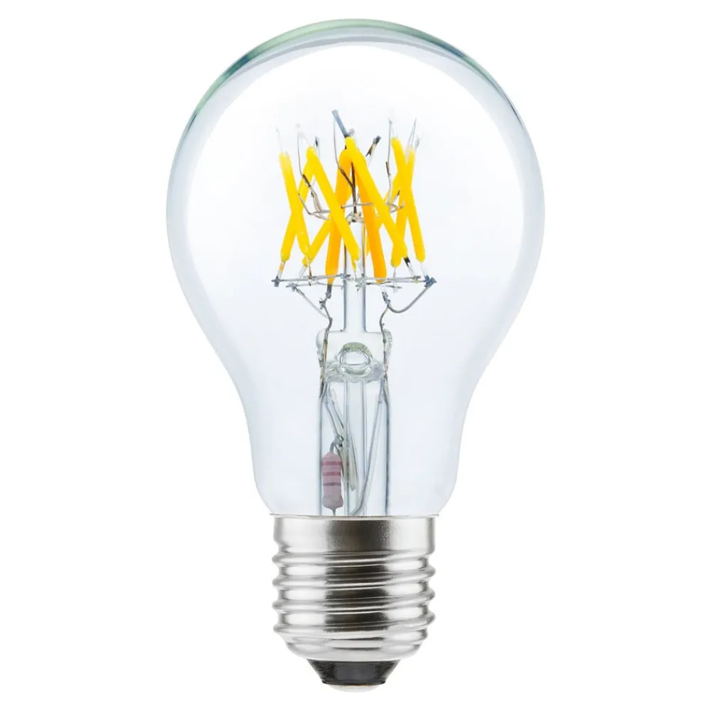 Dæmpbar Led-Pære|Filament Pære ^ SEGULA LED-pære 24V E27 6 W 927 filament, dæmpes